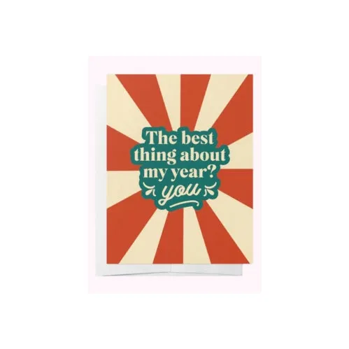 Bad On Paper Female Sex Toys | The best thing about my year? you cards 5PK