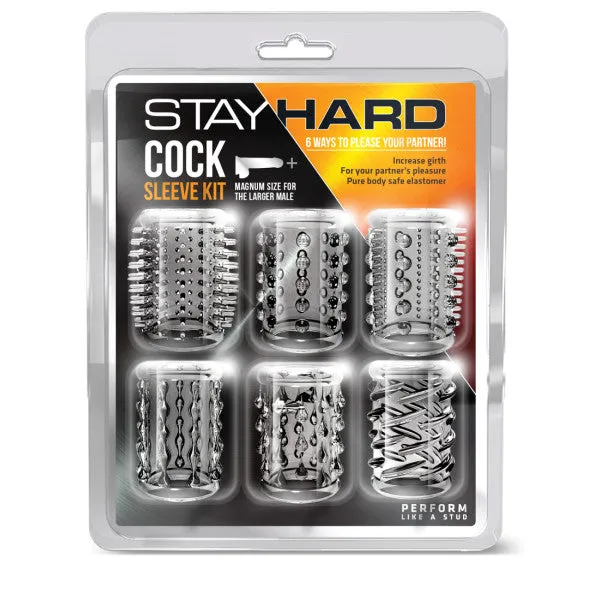 Blush Novelties Male Sex Toys Stay Hard Cock Sleeve Kit