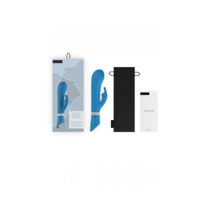 Bswish Vibrators | Bwild Deluxe Bunny Blue Lagoon