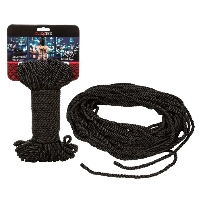 CalExotics Anal Scandal BDSM Rope 985 Ft 30m Black