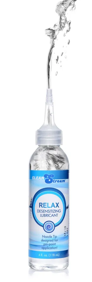 Cleanstream Sexual Health Wellbeing Relax Desensitizing Lubricant With Nozzle Tip 4oz Cleanstream Sexual Health Wellbeing Relax Desensitizing Lubricant With Nozzle Tip 4oz