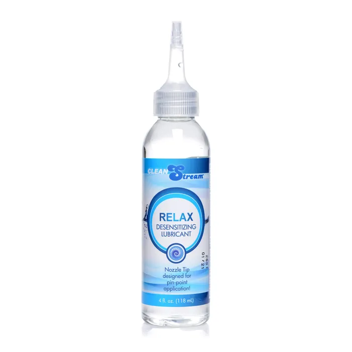 Cleanstream Sexual Health & Wellbeing | Relax Desensitizing Lubricant With Nozzle Tip - 4oz Cleanstream Sexual Health & Wellbeing | Relax Desensitizing Lubricant With Nozzle Tip - 4oz