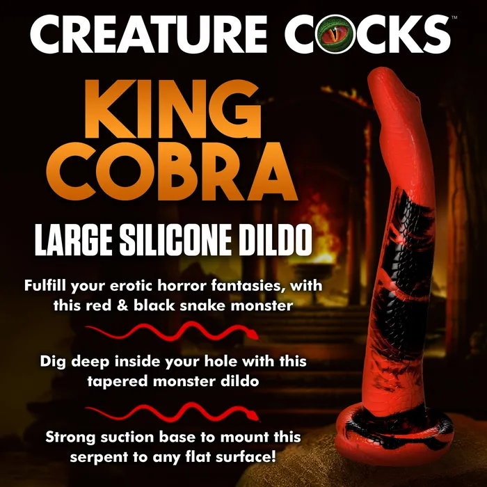Dildos | Creature Cocks King Cobra Silicone Dildo