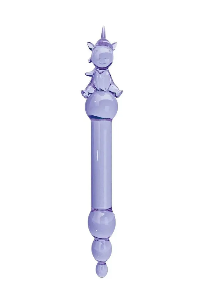 Glass Menagerie Unicorn Dildo Purple Icon Brands Dildos