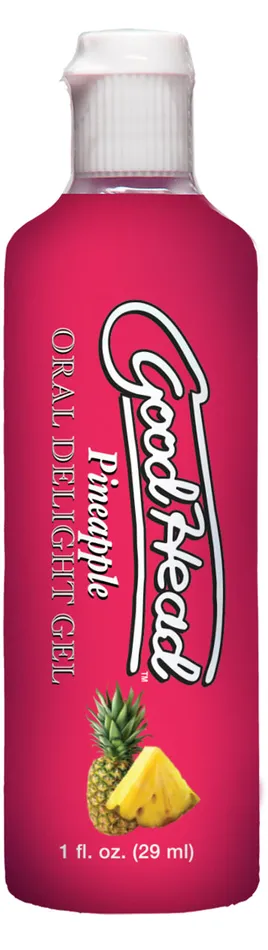 Goodhead Oral Delight Gel Pineapple 1 Oz Bulk Doc Johnson Enhancers