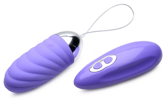 Grape Gasm 36X Swirled Vibrating Remote Control Egg | Frisky Female Sex Toys Grape Gasm 36X Swirled Vibrating Remote Control Egg | Frisky Female Sex Toys