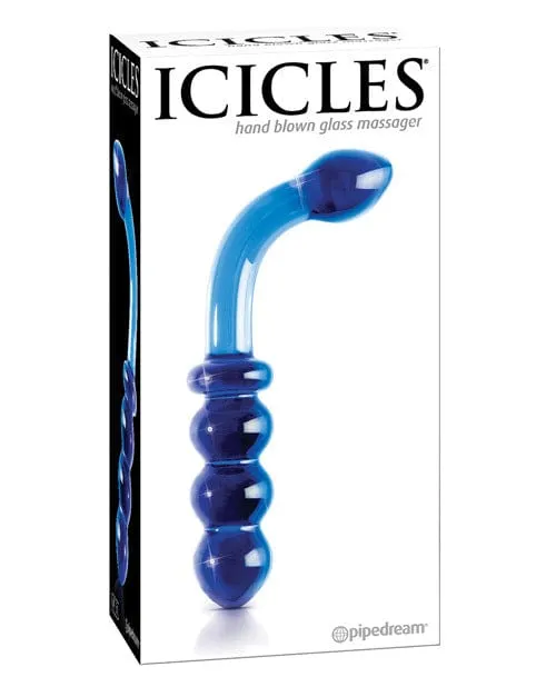 Icicles Dildos Icicles No 31 Glass GSpot Massager HandBlown Hypoallergenic BodySafe