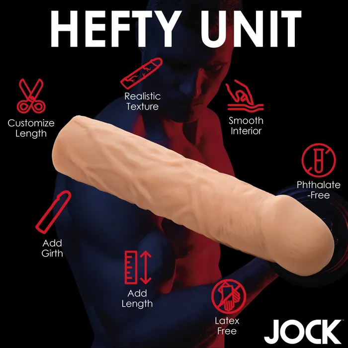 Jock Extra Long 1.5 Inch Penis Extension | Male Sex Toys