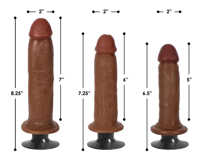 Jock Jock Medium Vibrating Dildo - 7 Inch | Anal