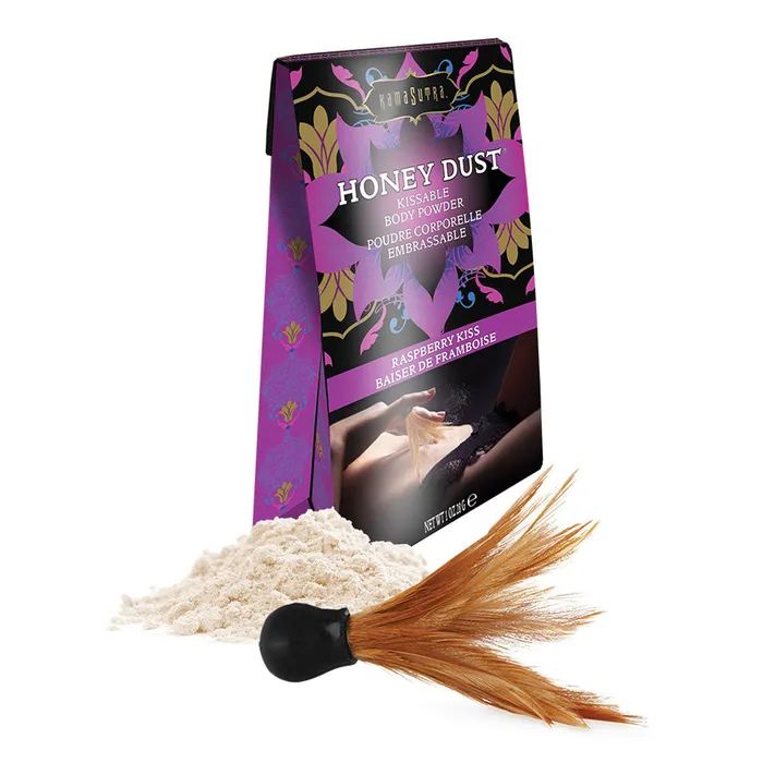 Kama Sutra Vibrators Honey Dust Raspberry Kiss 1 Oz