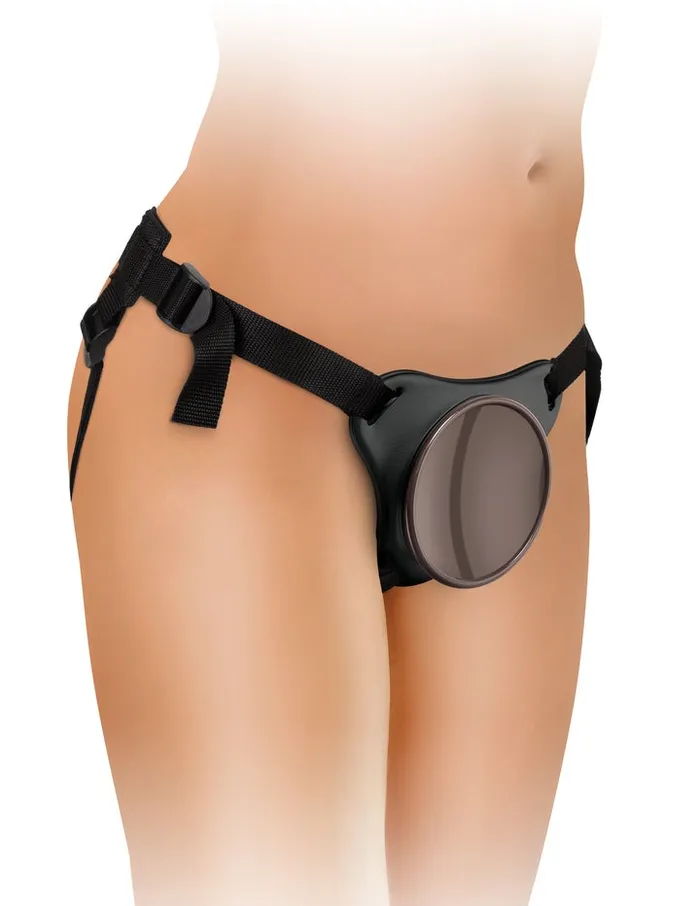 King Cock Elite Comfy Body Dock Strap-On Harness Adjustable Sex Toy | Pipedream Female Sex Toys