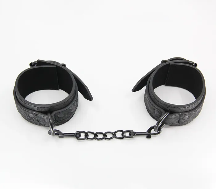 Love in Leather Couples | BB BHAN07BLK Lace