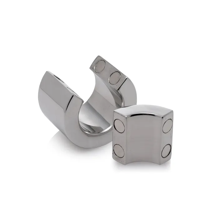 Magnetic Stainless Steel Ball Stretcher | Master Series Male Sex Toys Magnetic Stainless Steel Ball Stretcher | Master Series Male Sex Toys
