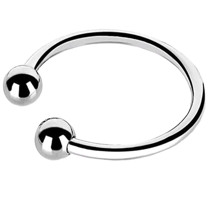 Male Sex Toys | BeBuZZed Metal Stainless Steel Penis Delay Cock Ring Men Erection Aid Couples Sex Toy