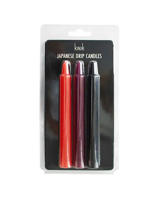 Male Sex Toys Kinki Kinki Japanese Drip Candles Medium 3 Pack