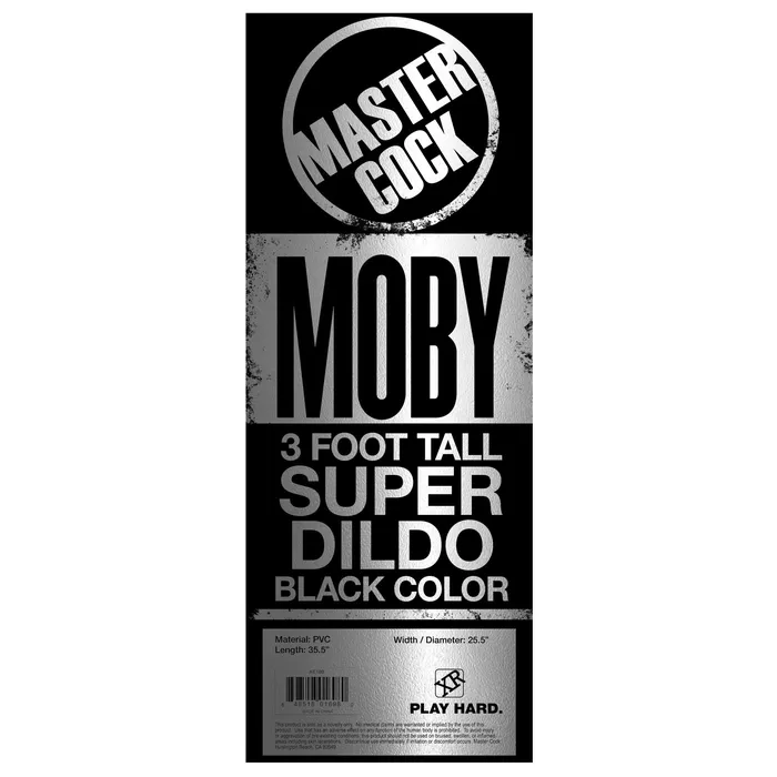 Master Cock Moby Huge 3 Foot Tall Super Dildo - Black | Dildos Master Cock Moby Huge 3 Foot Tall Super Dildo - Black | Dildos