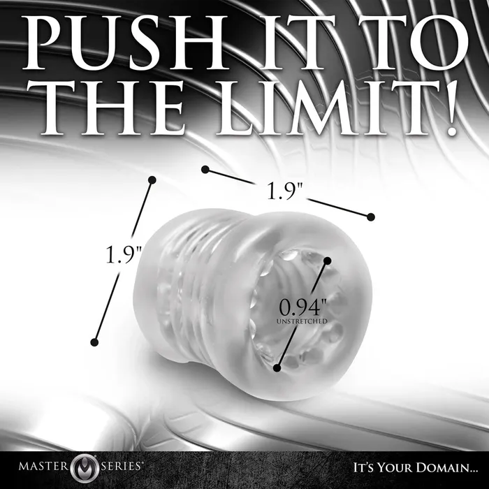 MS Ball Stack Clear | Master Series Male Sex Toys