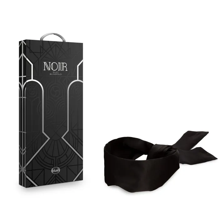 Noir Silky Blindfold Black Blush Novelties Anal