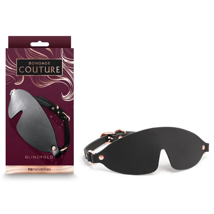 Ns Novelties Anal Bondage Couture Blindfold Black