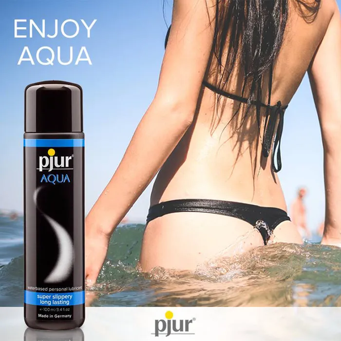 Pjur Sexual Health & Wellbeing | Pjur AQUA Water-Based Personal Lubricant 250ml Sex Lube Long Lasting Toy Safe