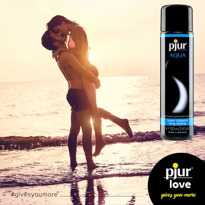 Pjur Sexual Health & Wellbeing | Pjur AQUA Water-Based Personal Lubricant 250ml Sex Lube Long Lasting Toy Safe