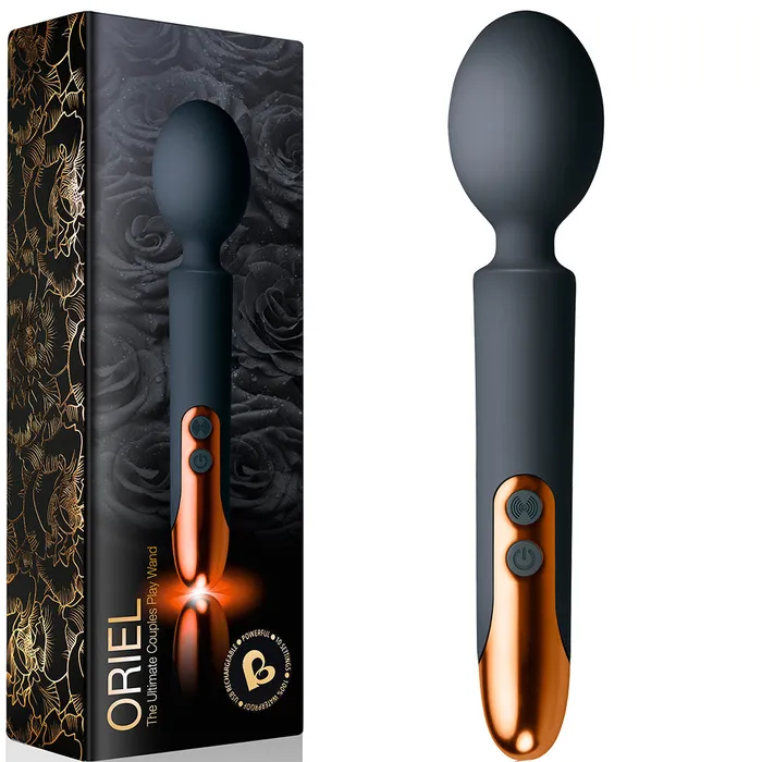 Rocks Off Vibrators Rocks Off Oriel Rechargeable Wand Black