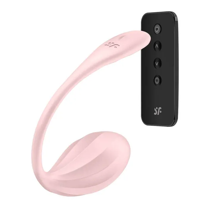 Satisfyer Vibrators Ribbed Petal Connect App Rose