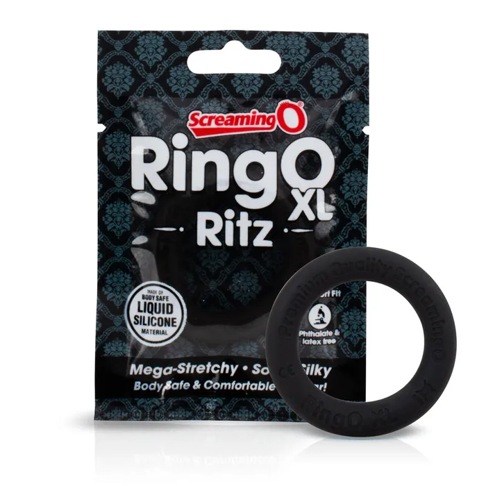 Screamingo Anal Ring O Ritz XL Black