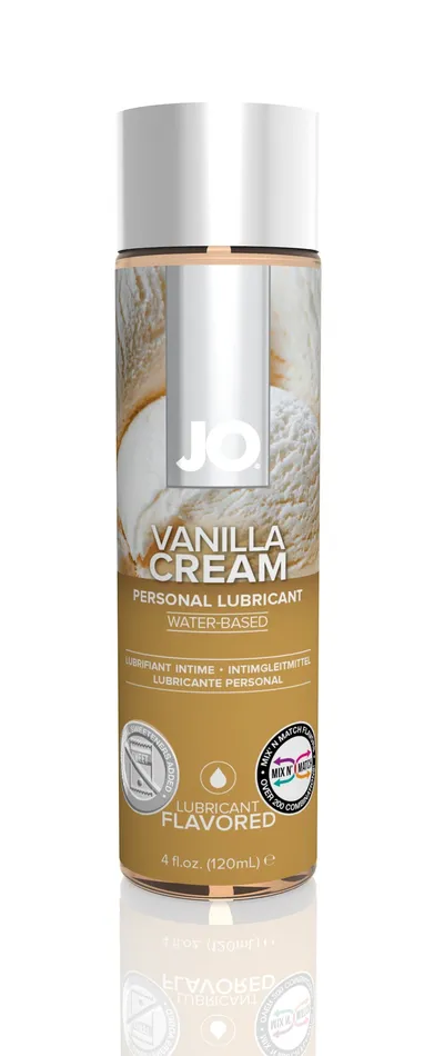 System JO H2O Flavored Vanilla Cream Personal Lubricant Oral Sex Lube 120ml | System Jo Dildos