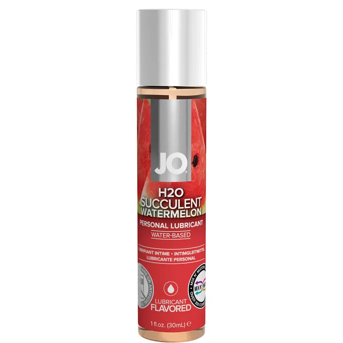 System Jo Sexual Health Wellbeing System JO H2O Flavored Watermelon Personal Lubricant Oral Sex Lube 30ml System Jo Sexual Health Wellbeing System JO H2O Flavored Watermelon Personal Lubricant Oral Sex Lube 30ml