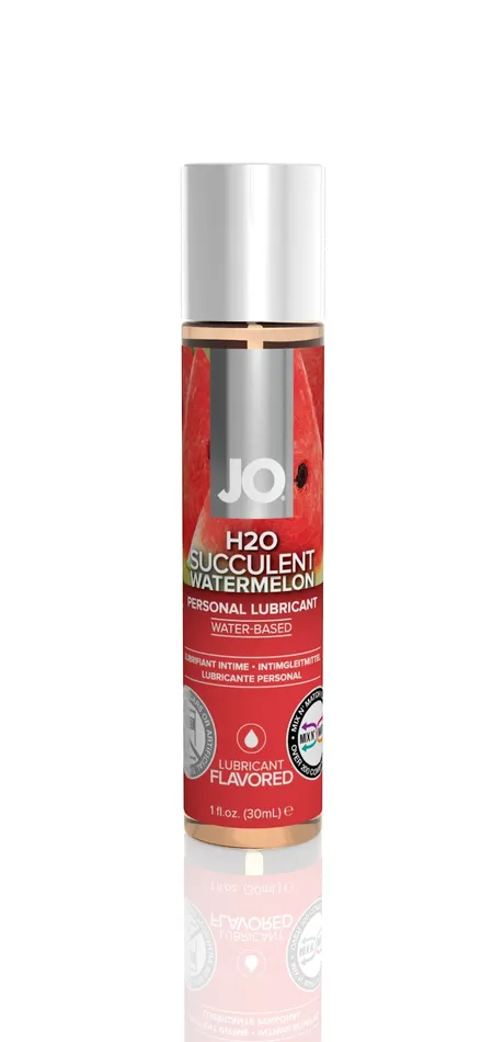 System Jo Sexual Health & Wellbeing | System JO H2O Flavored Watermelon Personal Lubricant Oral Sex Lube 30ml System Jo Sexual Health & Wellbeing | System JO H2O Flavored Watermelon Personal Lubricant Oral Sex Lube 30ml