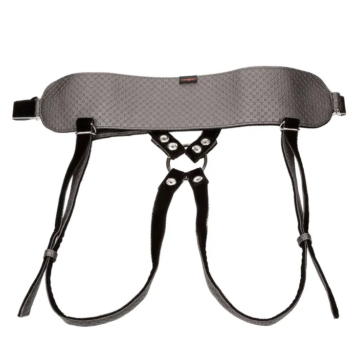 The Royal UltraSoft Set Crotchless Strap On With GProbe | California Exotic Female Sex Toys
