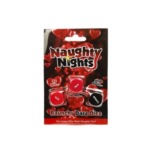 Vibrators Creative Conceptions Naughty Nights Raunchy Dare Dice