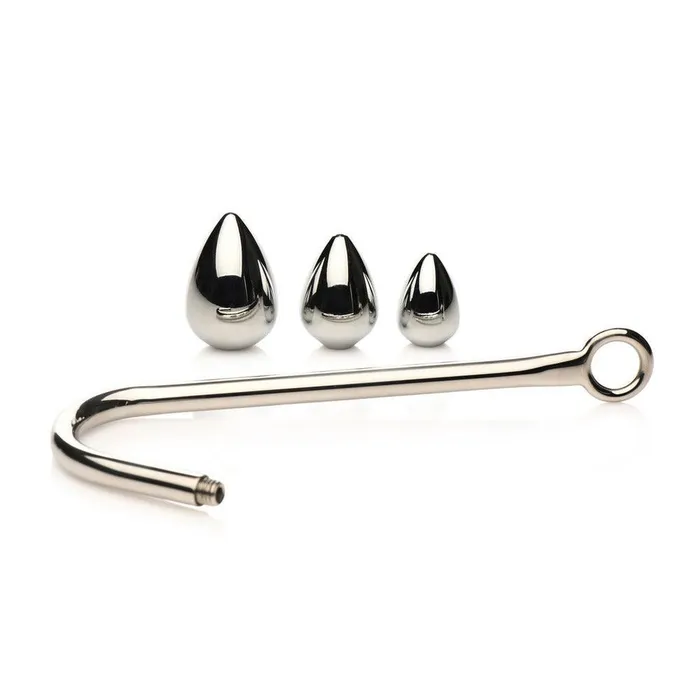 Anal Hook Trainer with 3 Plugs | Master Series Male Sex Toys