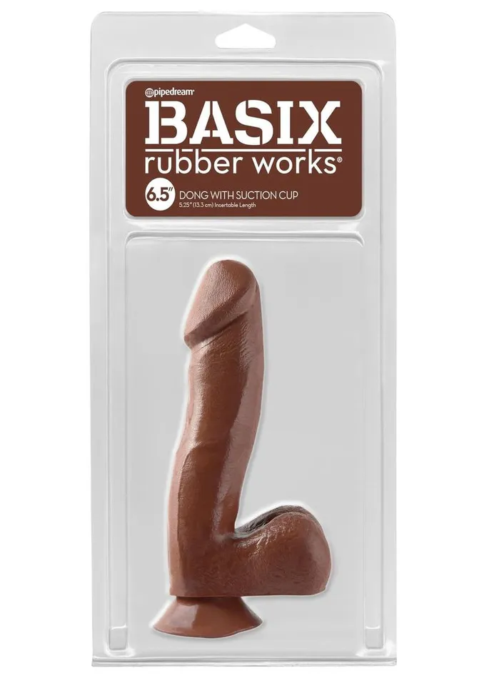 Basix Rubber Works 6.5in Dong with Suction Cup Waterproof | Basix Rubber Works Female Sex Toys Basix Rubber Works 6.5in Dong with Suction Cup Waterproof | Basix Rubber Works Female Sex Toys