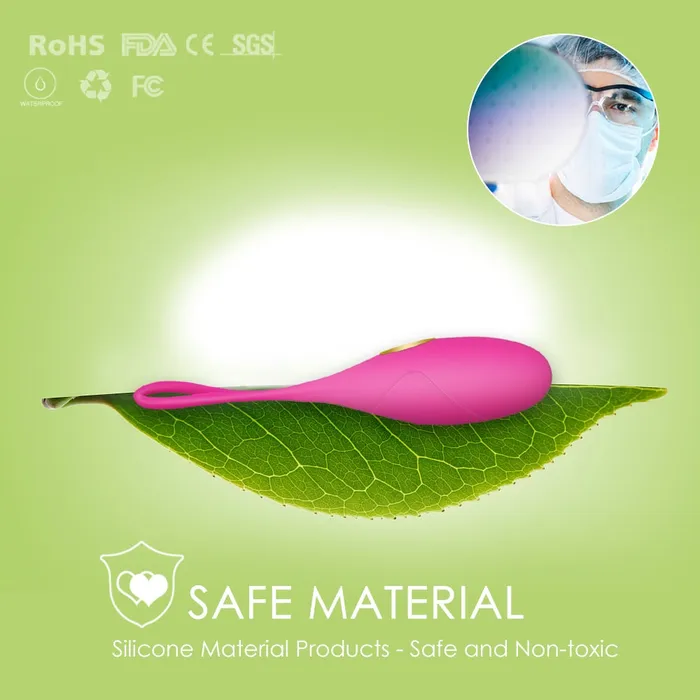 Blissful Delirium Female Sex Toys | Sexual Wellness - Rechargeable Wireless Remote Control Vibrating Silicone Bullet | Egg Vibrator | Massage Ball