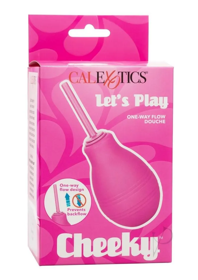California Exotic Novelties Llc Vibrators Cheeky One Way Flow Douche Pink