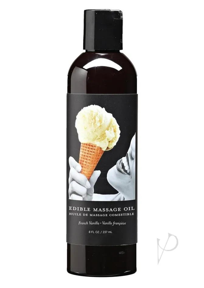 Couples | Hemp Seed Body Care Earthly Body Hemp Seed Edible Massage Oil French Vanilla