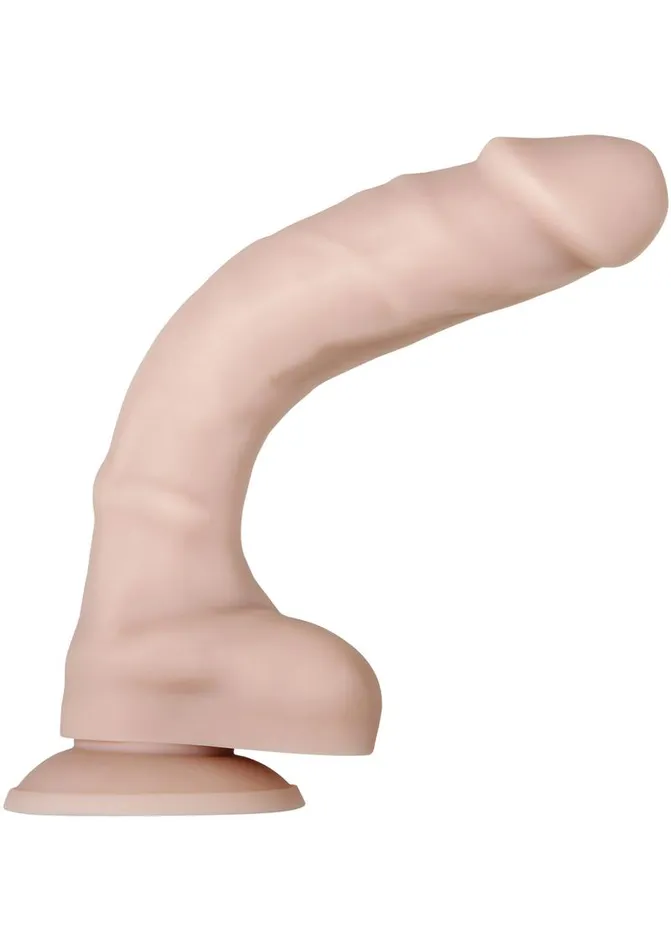 Dildos | Evolved Real Supple Poseable Silicone Dildo with Balls