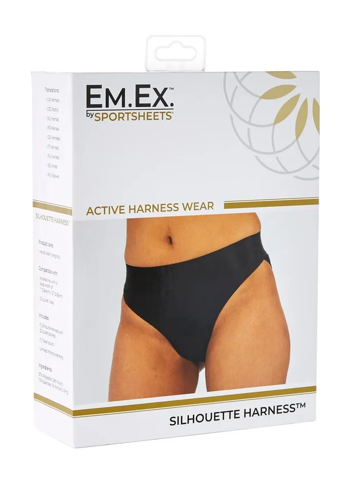 Em.Ex.. Active Harness Wear Silouette Harness Bikini Cut - 3x | EM.EX. Female Sex Toys Em.Ex.. Active Harness Wear Silouette Harness Bikini Cut - 3x | EM.EX. Female Sex Toys