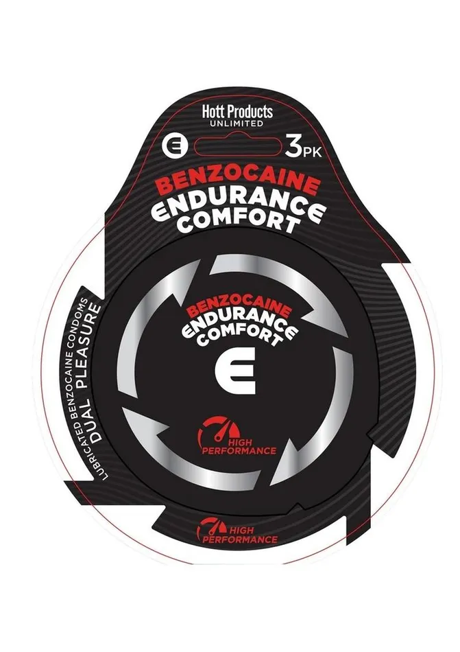 Endurance Condom Male Sex Toys | Endurance Comfort Condoms with Benzocaine