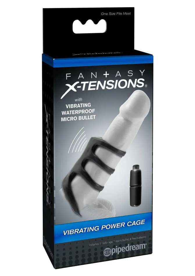 Fantasy X-Tensions Male Sex Toys | Fantasy X-Tensions Vibrating Power Cage Waterproof Fantasy X-Tensions Male Sex Toys | Fantasy X-Tensions Vibrating Power Cage Waterproof