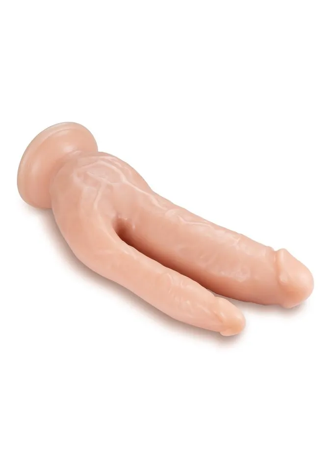 Female Sex Toys Dr Skin Dr Skin Dual Penetrating Dildo with Suction Cup