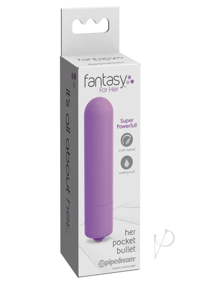 Female Sex Toys | Fantasy For Her Fantasy For Her Pocket Bullet Vibrator Waterproof Multi Speed