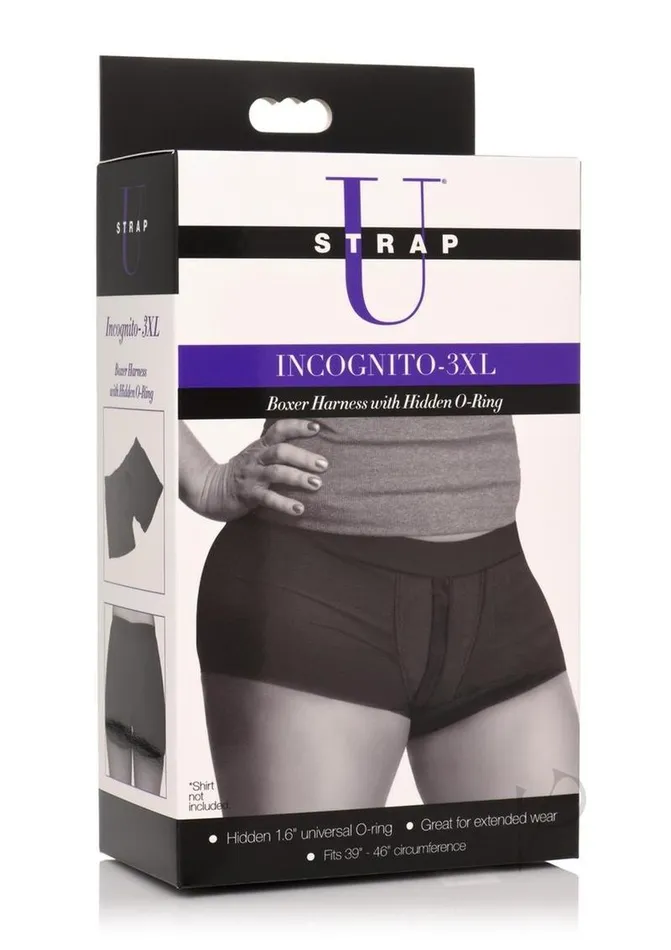 Female Sex Toys | STRAP U Strap U Incognito Boxer Harness with Hidden O-Ring