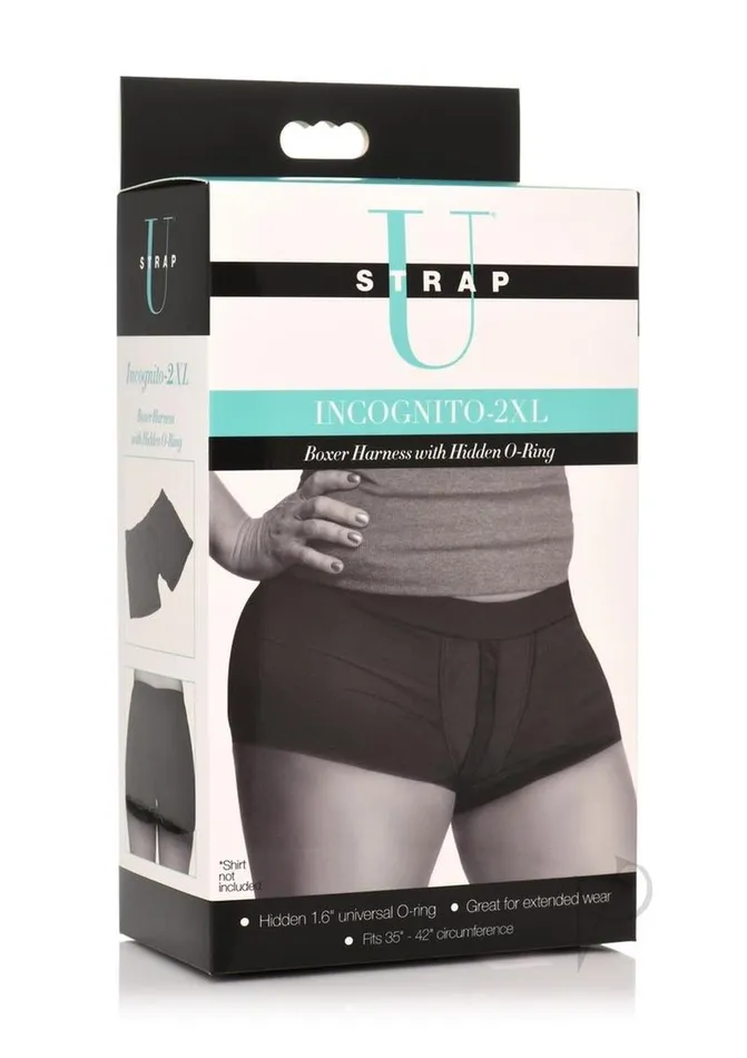 Female Sex Toys | STRAP U Strap U Incognito Boxer Harness with Hidden O-Ring