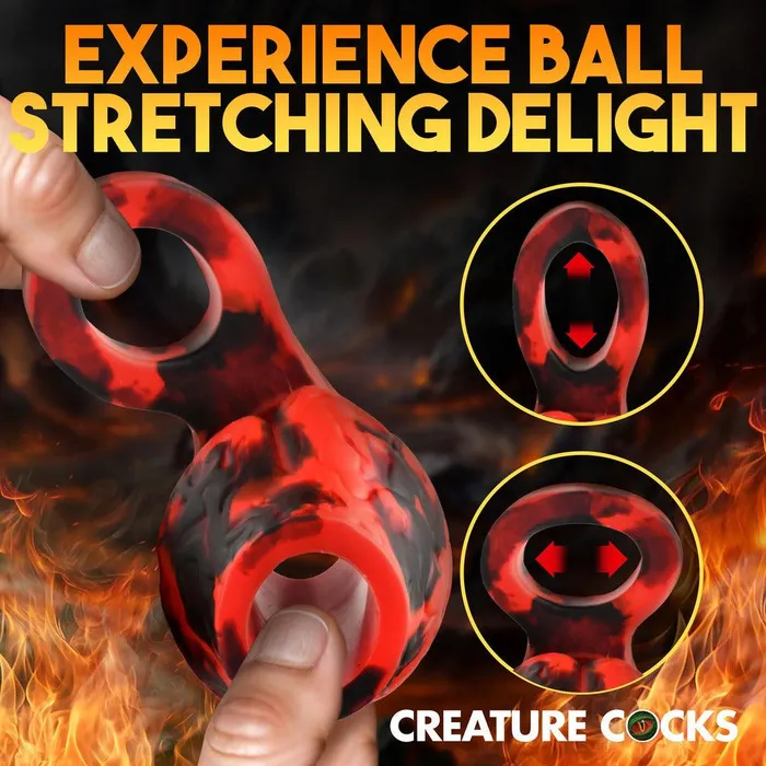 Female Sex Toys | XR Brands Hell Hound Silicone Grith Enhancer