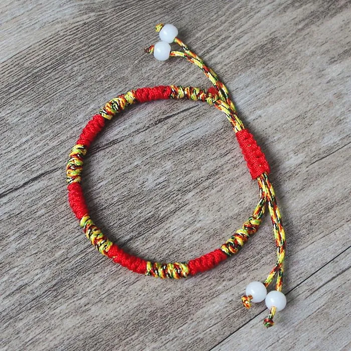 Handmade Tibetan Buddhist Lucky Knots Rope Bracelet | INTRENDZSTORE Vibrators Handmade Tibetan Buddhist Lucky Knots Rope Bracelet | INTRENDZSTORE Vibrators