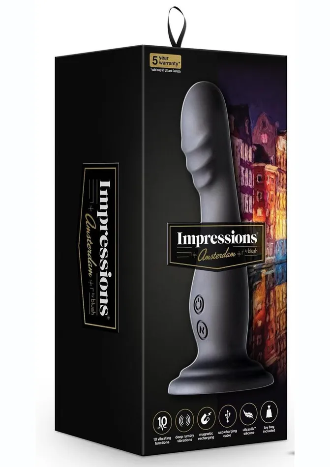 Impressions Female Sex Toys | Impressions Amsterdam Rechargeable Silicone Vibrator