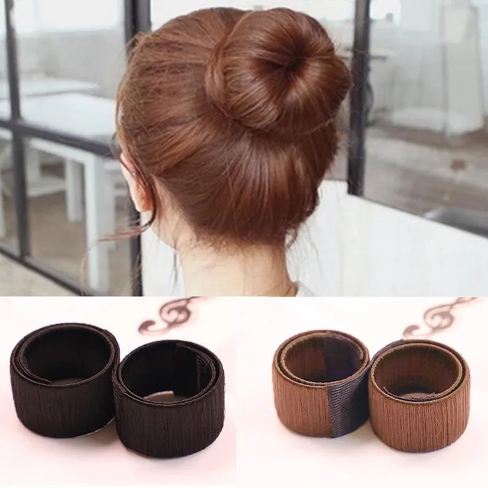 INTRENDZSTORE Vibrators Womens Hair Bun Maker French Twist Hair Fold Wrap Snap INTRENDZSTORE Vibrators Womens Hair Bun Maker French Twist Hair Fold Wrap Snap